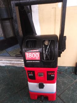 1800psi pressure cleaner