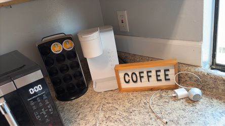 Keurig coffee maker Keurig pod holder and decor