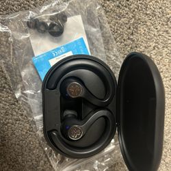 JLab JBuds Air Sport True Wireless Bluetooth Earbuds + Charging Case, White, IP66 Sweat Resistance, Class 1 Bluetooth 5.0 Connection, 3 EQ Sound Setti