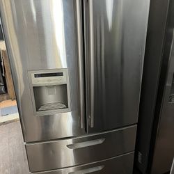 LG 4 Door Stainless Steel Refrigerator