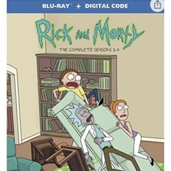 Rick And Morty, Seasons 1-4, Blu-Ray