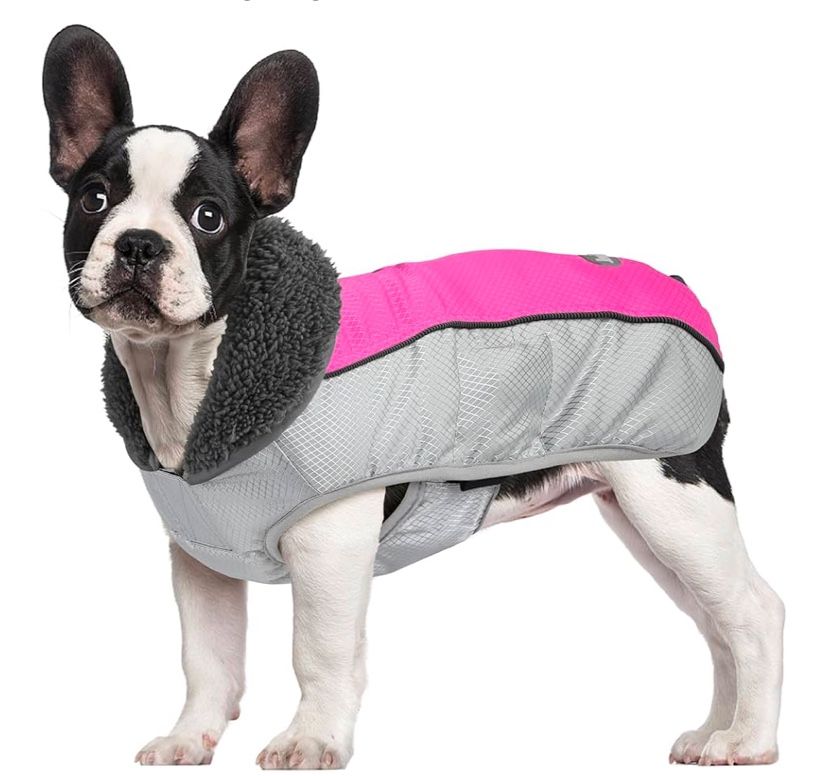 Dog Coat, Waterproof Ripstop Dog Winter Jacket With Leash Hole