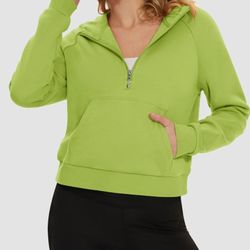 2 Half Zip Hoodies L/XL