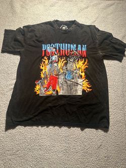 Men’s Graphic T-Shirt - Black - Size:XL