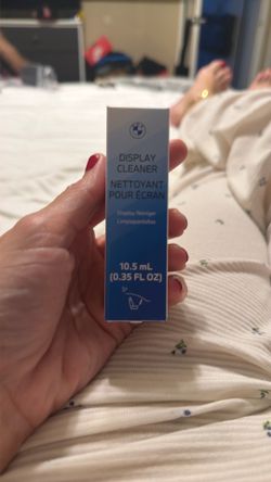 BMW display cleaner brand new