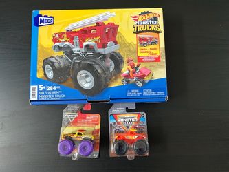 Hot Wheels Mega Monster Jam Truck - 2 El Toro Loco 1/72 scale