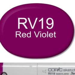 Gently Used Red Violet COPIC Sketch Marker