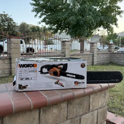 Worx WG303.1 14.5 Amp 16" Electric Chainsaw