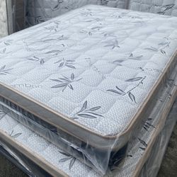 😴Mattress🥱 ✨Pillow top  ✨12” inches tall 💥Queen $199 💥Full $180 💥Twin $150 💥King $330 💥Cal king $330  💥Delivery available🚛