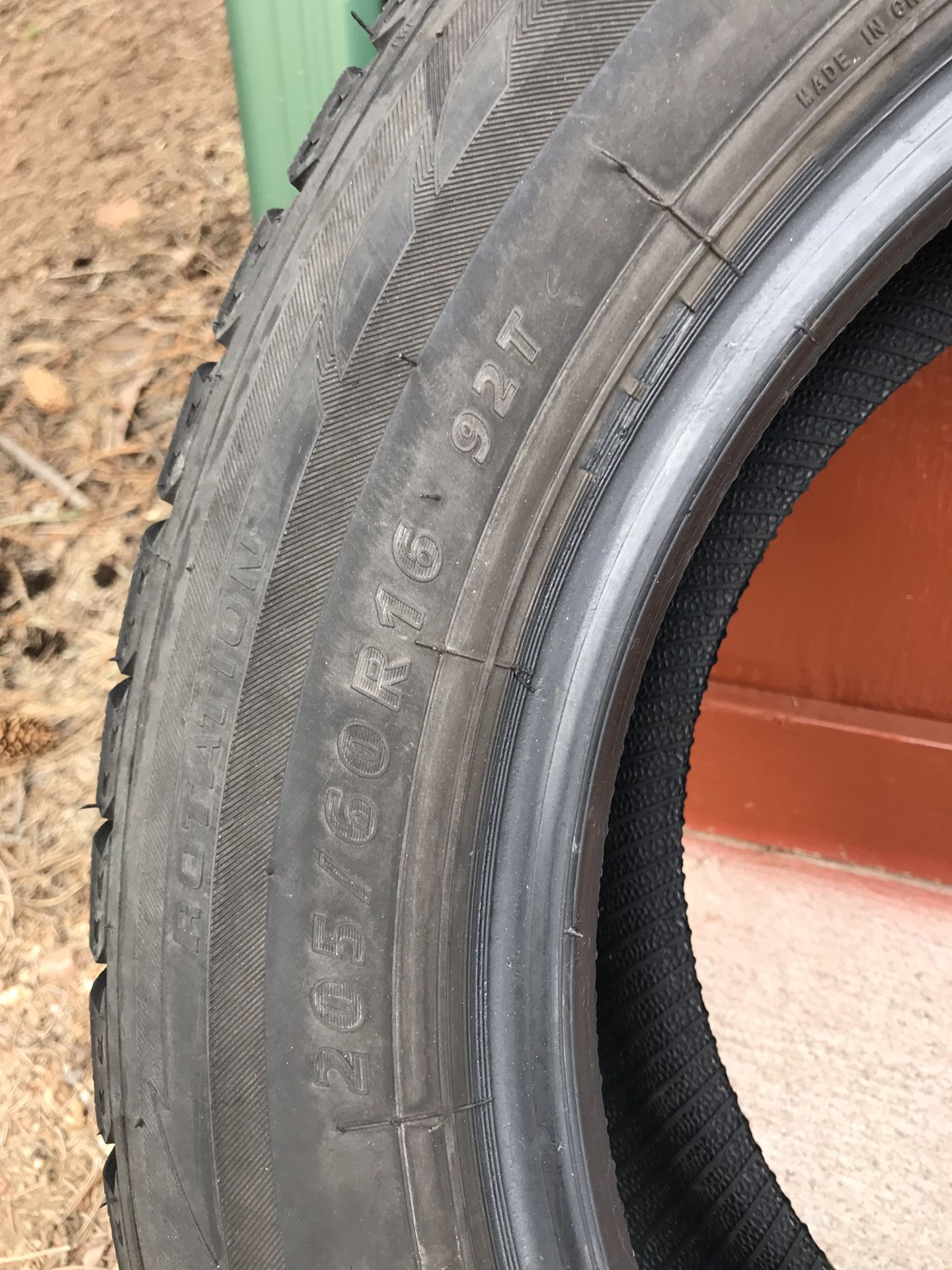 4 Studded tires