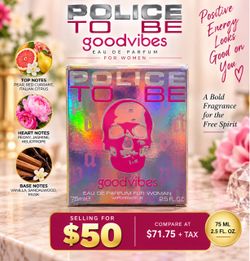 Police To Be Good Vibes Eau de Parfum 75ml
