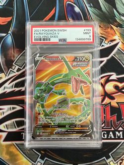 Rayquaza V Full-Art 193/203 PSA 9