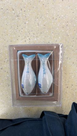 Sardine Salt and Pepper shaker