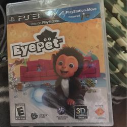 New PS3 Game Eyepet Never Been Open