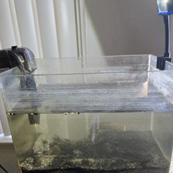 Fish Tank Desk Top Filter Led Lights