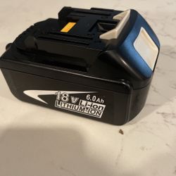 makita 18v 6.0 battery 