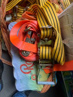 2 inch straps with ratchets