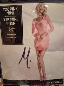 Y2k pink mini rose, costume