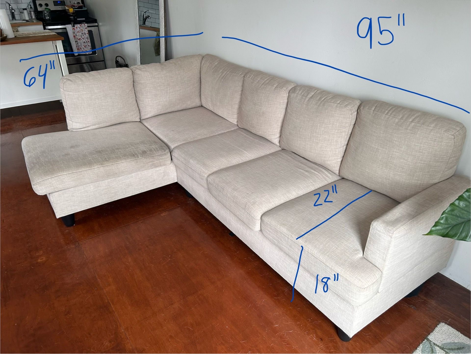 Sectional couch