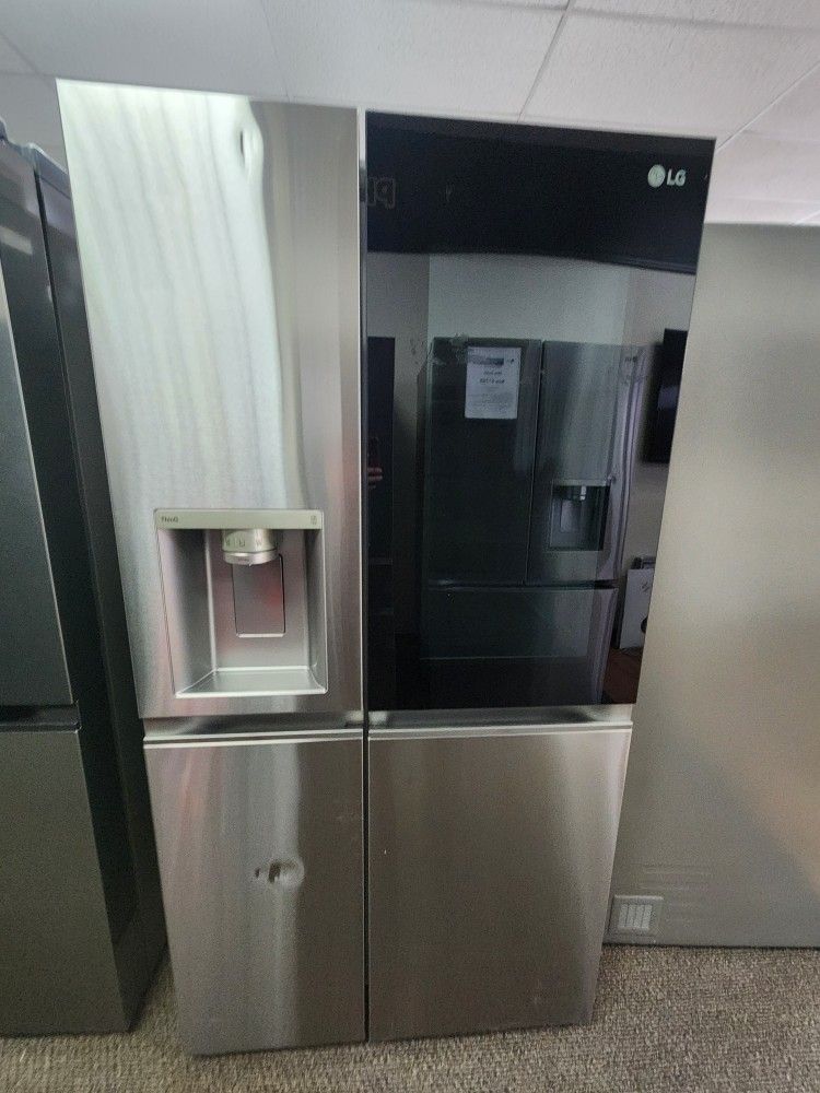 LG 27CF REFRIGERATOR 1299! 0 DOWN 0% FINANCING! 1YR WARRANTY! 48HR DELIVERY!