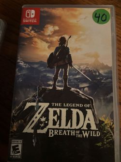 The Legend Of Zelda Breath Of The Wild Nintendo Switch