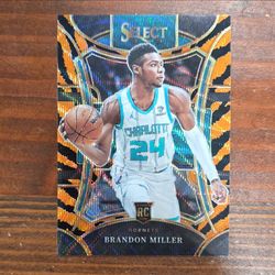 Brandon Miller 2023-24 Panini Tiger Select Rookie Card