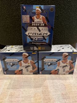 2024-25 Panini Prizm Basketball Blaster Box Sealed Ice Prizms Bronny RC