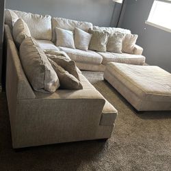 3 Piece Sectional With Ottoman