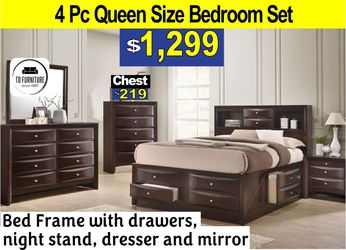 Queen size bedroom set