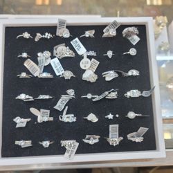 925 Silver Rings 