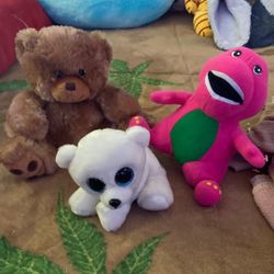 teddy bears 3 items
