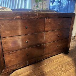 dresser and  matching nightstand