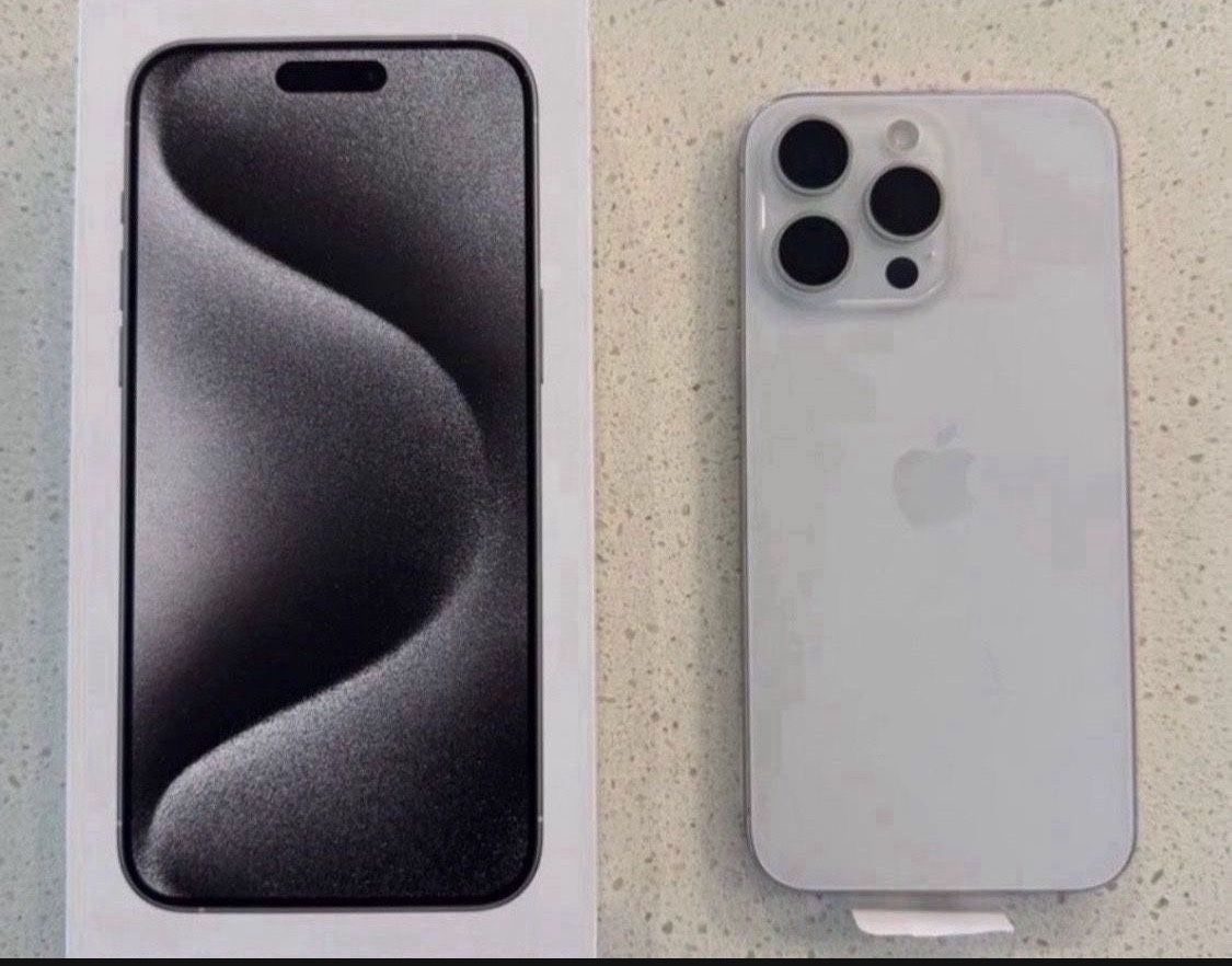 🚩 Sale - 🚩 Iphone 15 Pro Max 1TB White Titanium 🚩Unlocked | $ 825.00 OBO - New - No box