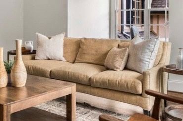 High-end “Stiletto” 3-seater sofa Originally From Bloomingdale’s 
