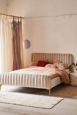 Urban outfitters Marcella Velvet Bed Frame Queen