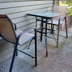 Tall Patio Set