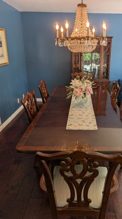 Extended Dining Room Table