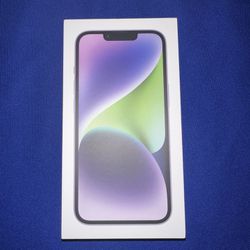 Unlocked Apple iPhone 14 Purple 128gb  