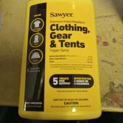 Sawyer Premium Insect Repellent 24fl Oz For Clothing, Gear, & Tents- NEW