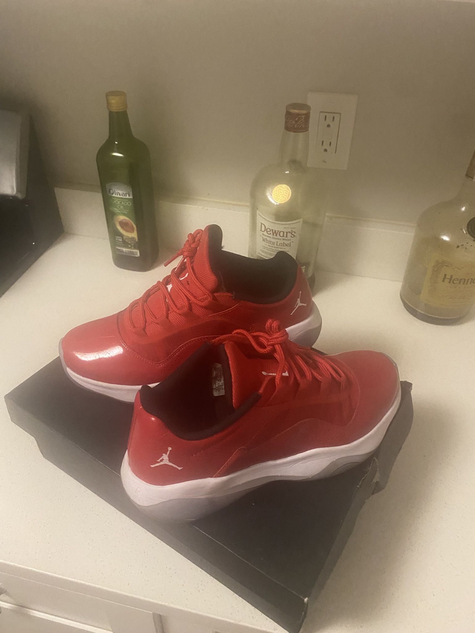 Red Jordan Sneaker