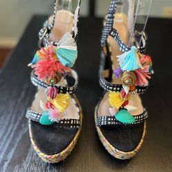 Betsey Johnson Espadrille Heels