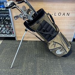 CLEVELAND 12 IRONS; PUTTER; 5 DRIVERS 18 GOLF CLUBS