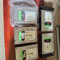 Five 4tb nas hard drives