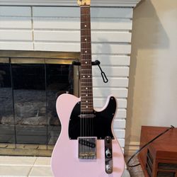 Fender Telecaster Partscaster Shell Pink USA Highway 1 Neck