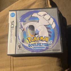 Pokemon Soul Silver Complete And Pokemon Leaf Green Loose