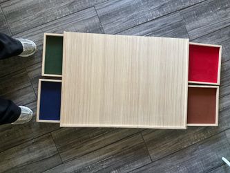 Puzzle Table Storage Organizer Portable