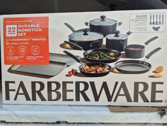 Faberware 22 Piece Durable Nonstick Set