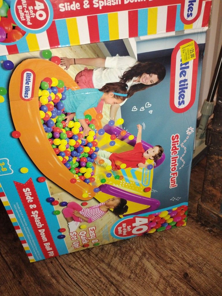 Slide And Spllash Ball Pit