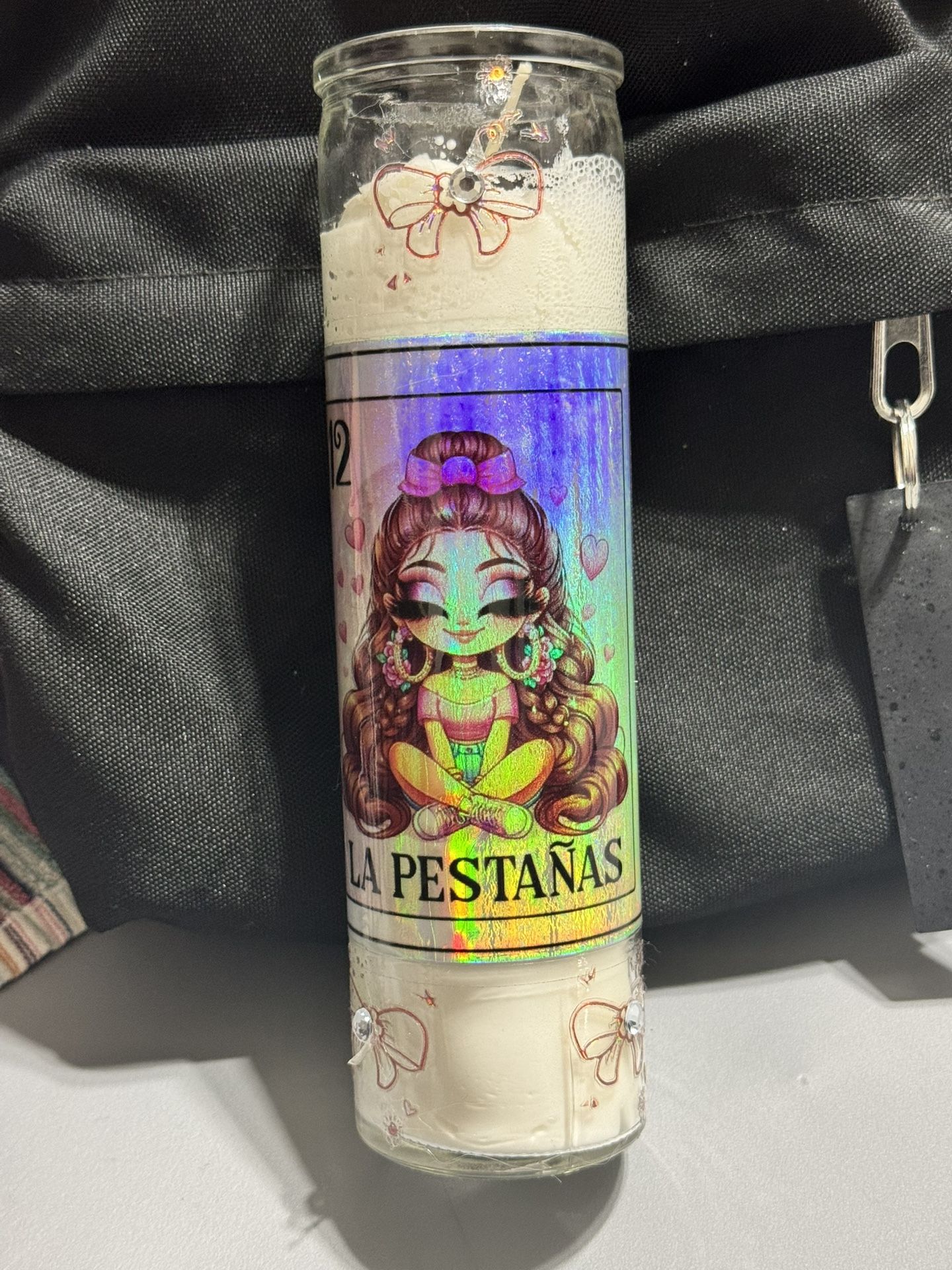 Custom “las Pestañas” Candle $10
