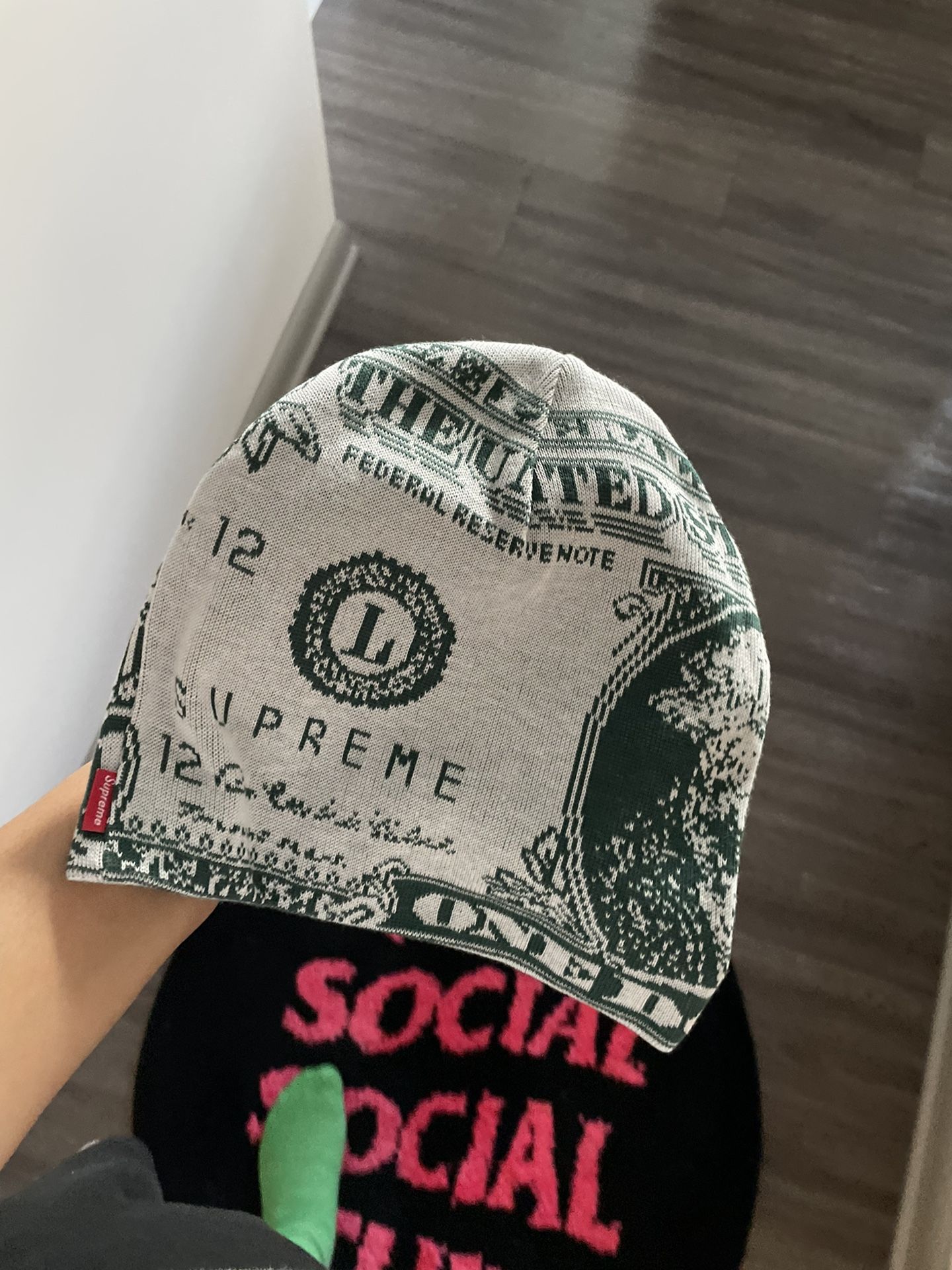 Supreme Dollar Beanie